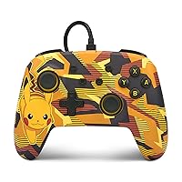 PowerA Controller cablato avanzato Nintendo Switch - Tempesta camuffata di Pikachu