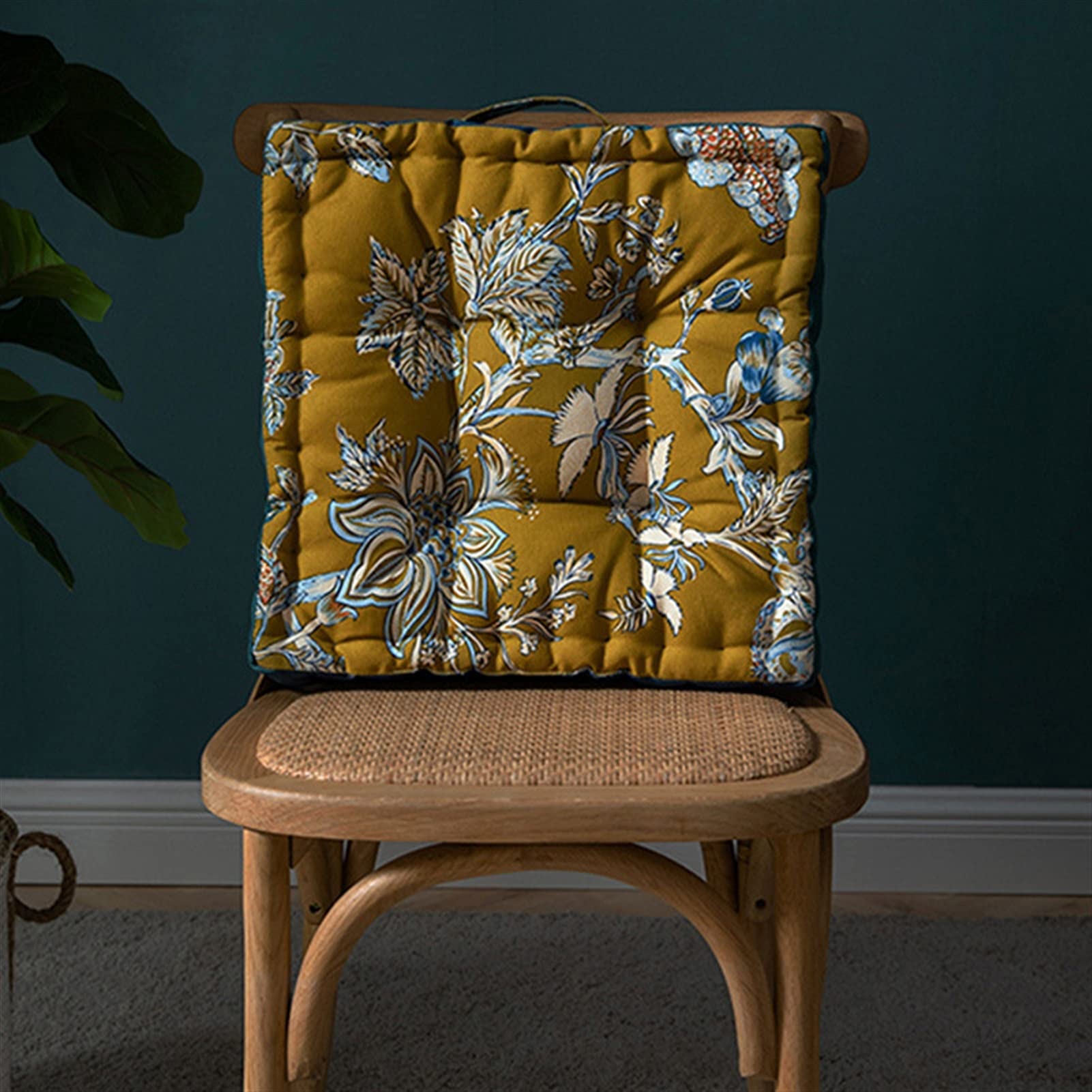 Coussin de sol en coton lavable imprimé pour fauteuil et tatami