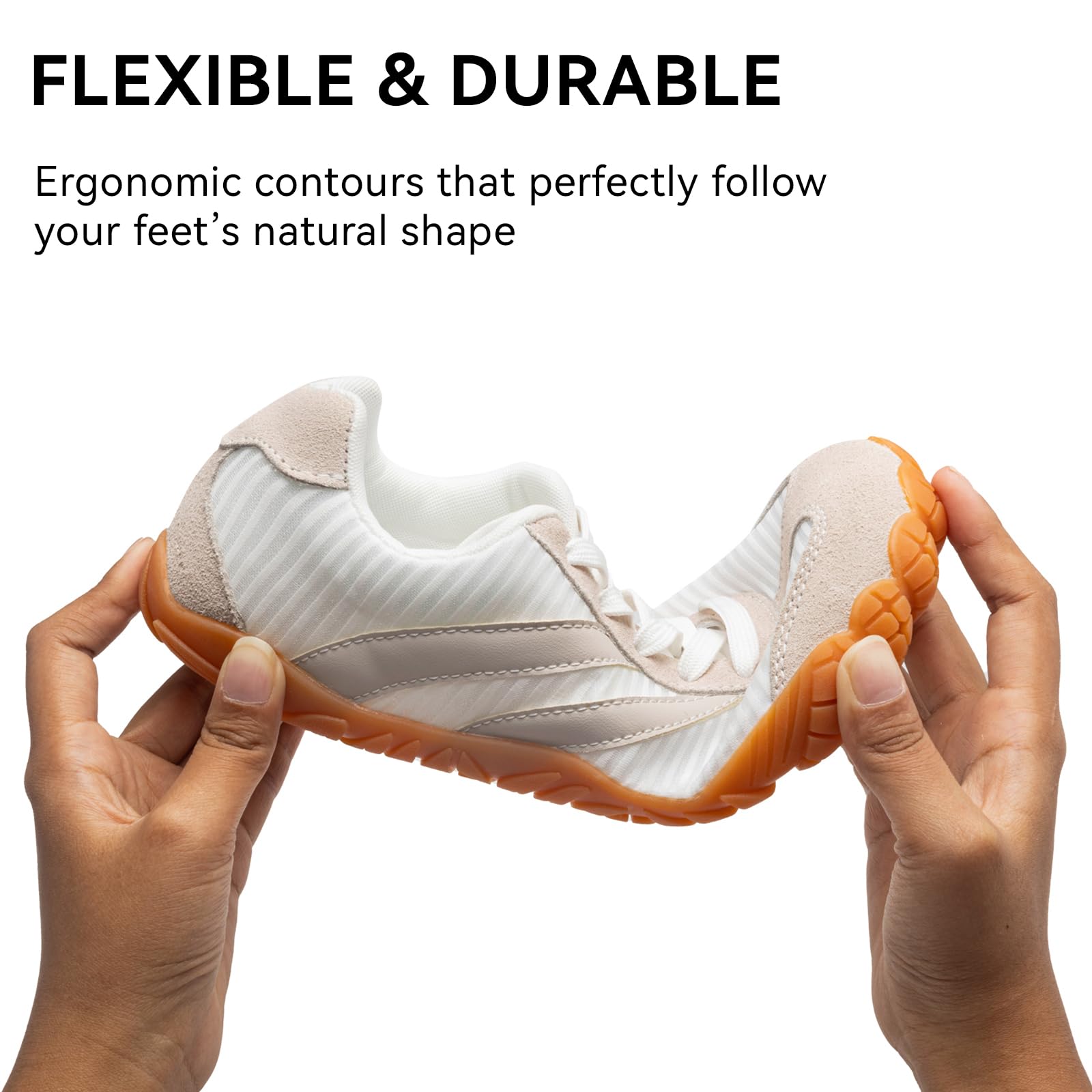 Barefoot Shoes Women Men - Wide Toe Box Sneakers Women Casual Tennis Shoe | Zero Drop Minimalist Trainers Hiking Walking Shoes | Lightweight Breathable Non-Slip Comfortable Fashion Sneakers Footwear — view 3