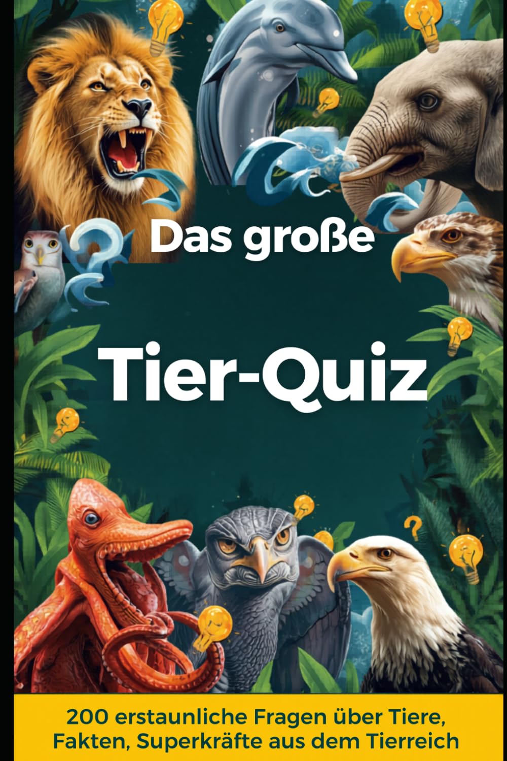 Das große Tier-Quiz: 200 erstaunliche Fragen über Tiere – Unglaubliche Fakten, Rekorde und Superkräfte aus dem Tierreich