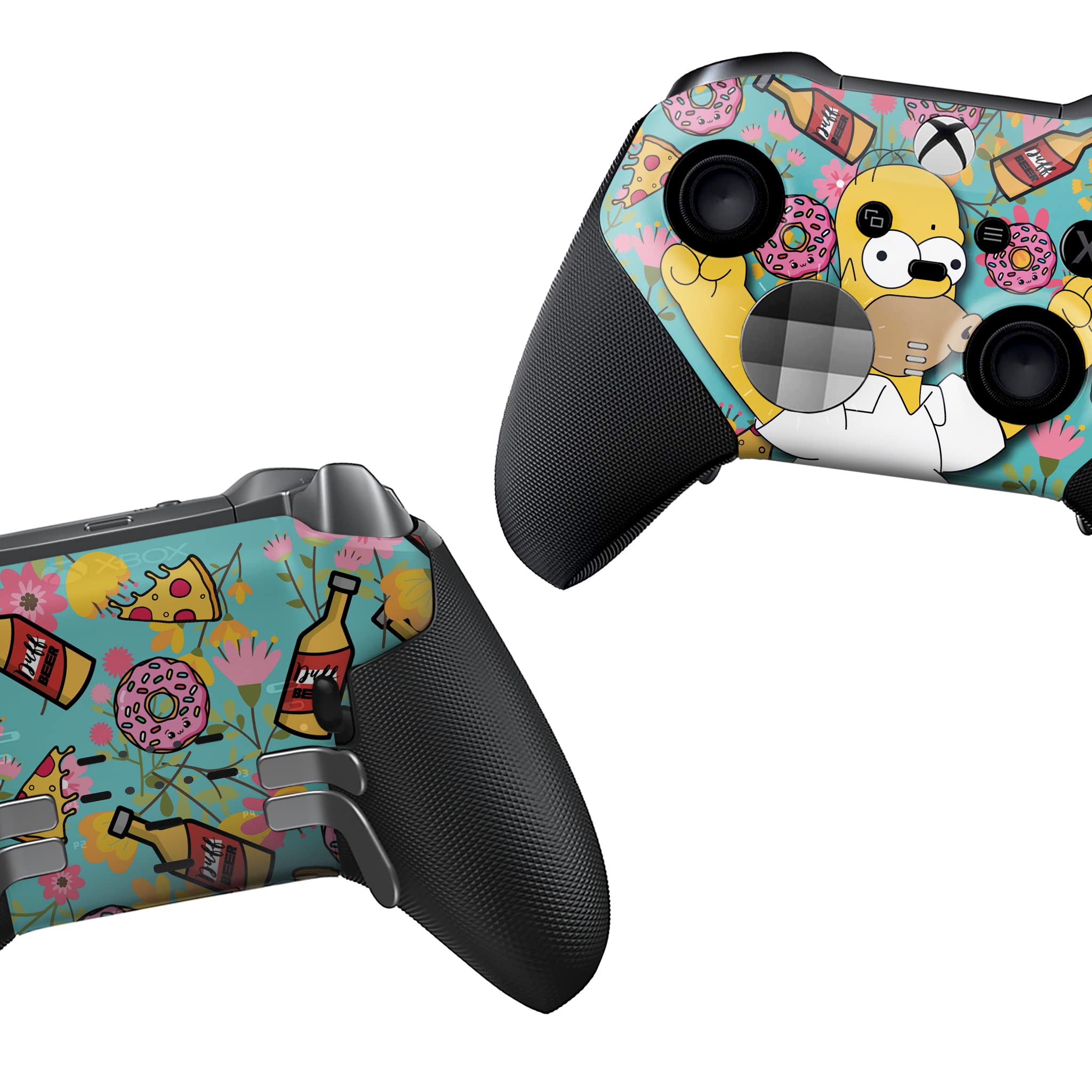 DreamController Simppson X-box Elite Controller Series 2 Limited Edition Custom Elite Series 2 Controller per X-box One/Series X/S. Realizzato con tecnologia avanzata di verniciatura a idroimmersione