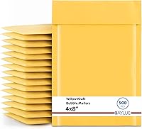 Vista 14 de Sobres pequeños de papel kraft de burbujas de 5 x 10 pulgadas #00 Sobres acolchados autosellables Sobres acolchados de burbujas