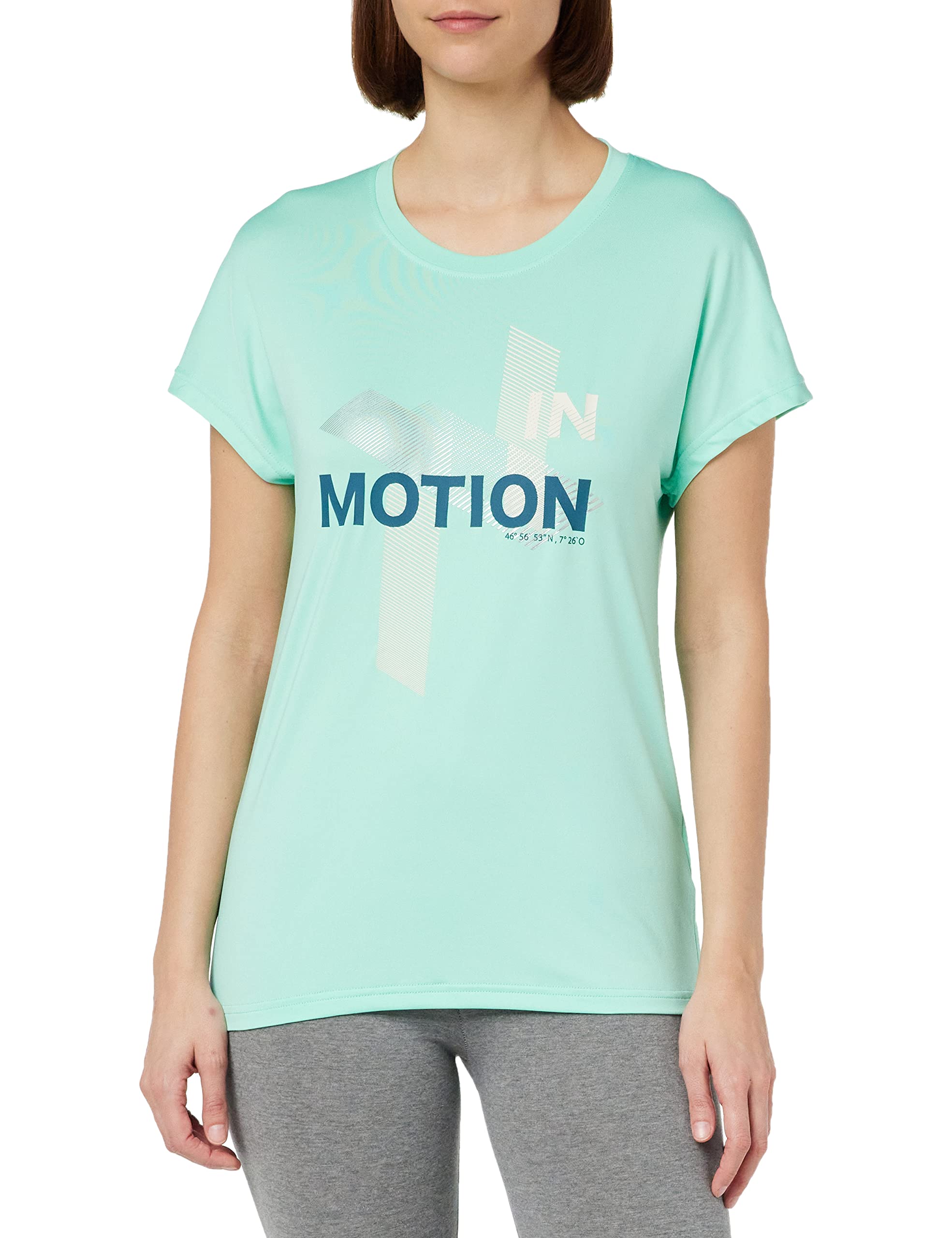 Energetics Gundren Ii Women's T-Shirts Mint/Blue Petrol 36