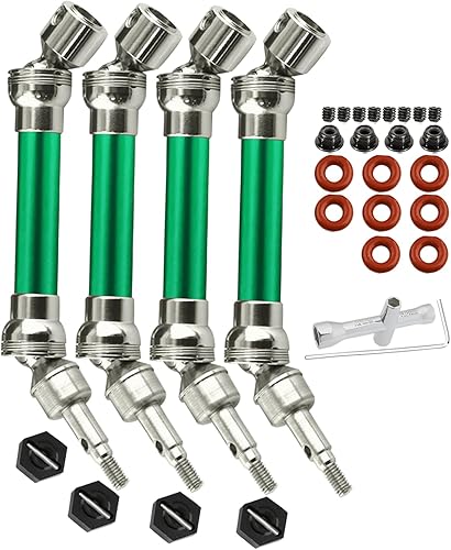 Miniatura 8 de Rcarmumb Actualizaciones de ejes de transmisión CVD para 110 Arrma Granite Senton 3s Blx&Mega550, Vortek 3s Blx, Big Rock v2, 4 piezas delanteras