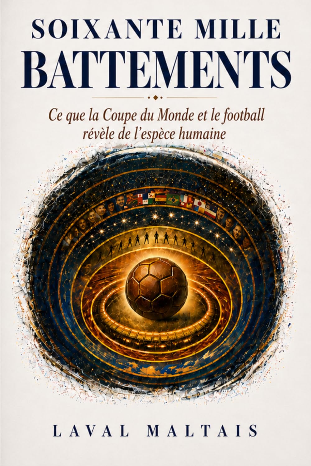 Soixante mille battements: Ce que la Coupe du Monde et le football révèle de l'espèce humaine