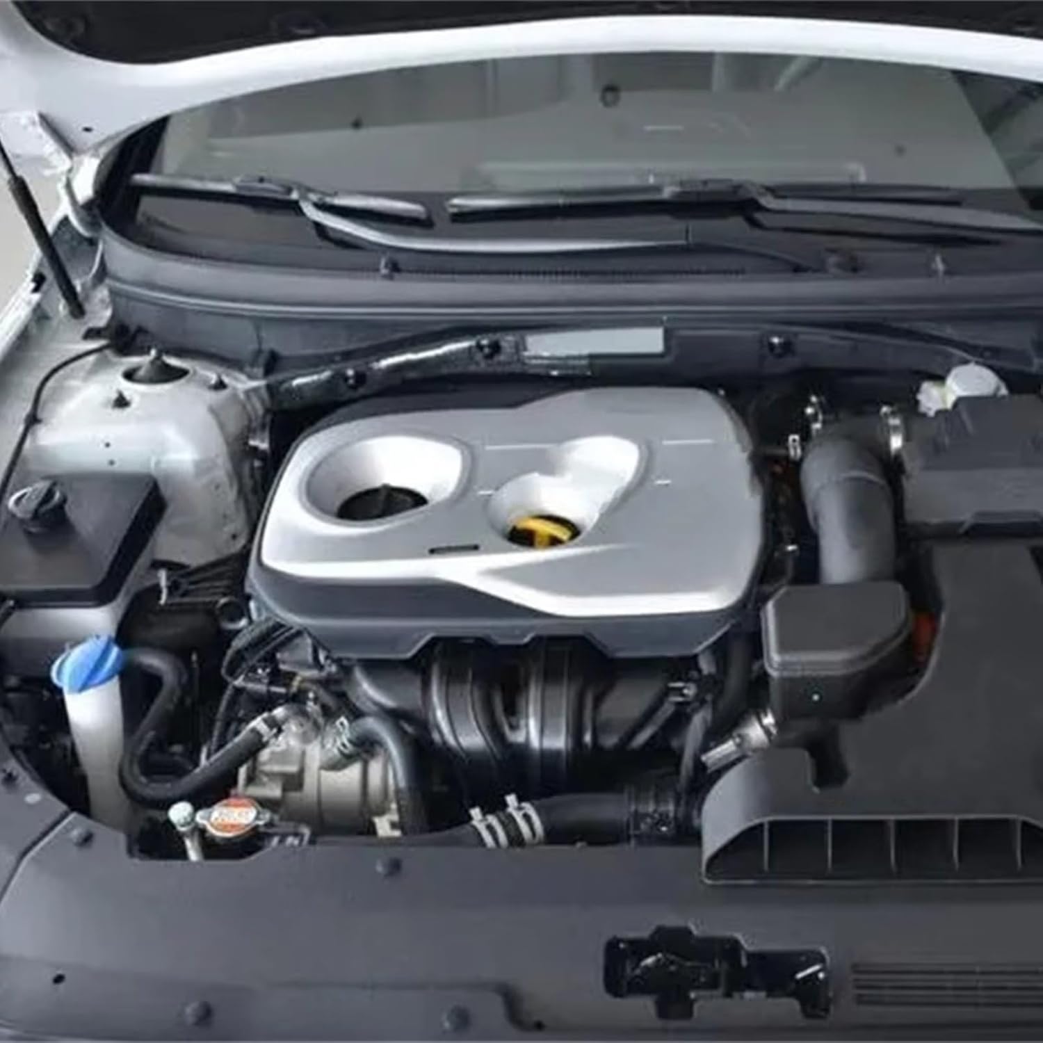 LUOKEKE Car Dashboard Cover Mat For Hyundai Santa Fe 2013-2018 Non-slip  Dashboard Mat Pad Interior Dash Mat Sunshade Windshield Glare - Black スクリーンウォッシュカバー Compatible With Hyundai For Santa Fe 2013 2014 2015