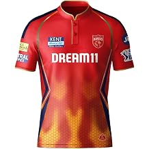 Punjab Cricket Fan Jersey - 100% Quick-Dry Polyester - with Name Personalization