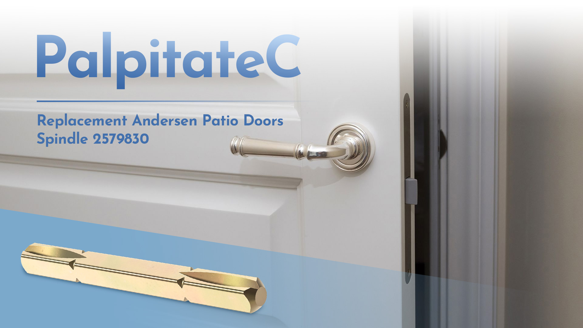PalpitateC Replacement Andersen Door Handle Parts 3-3/4 Long