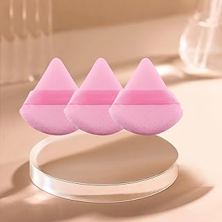 Juego de 3 esponjas de polvo triangulares sua...