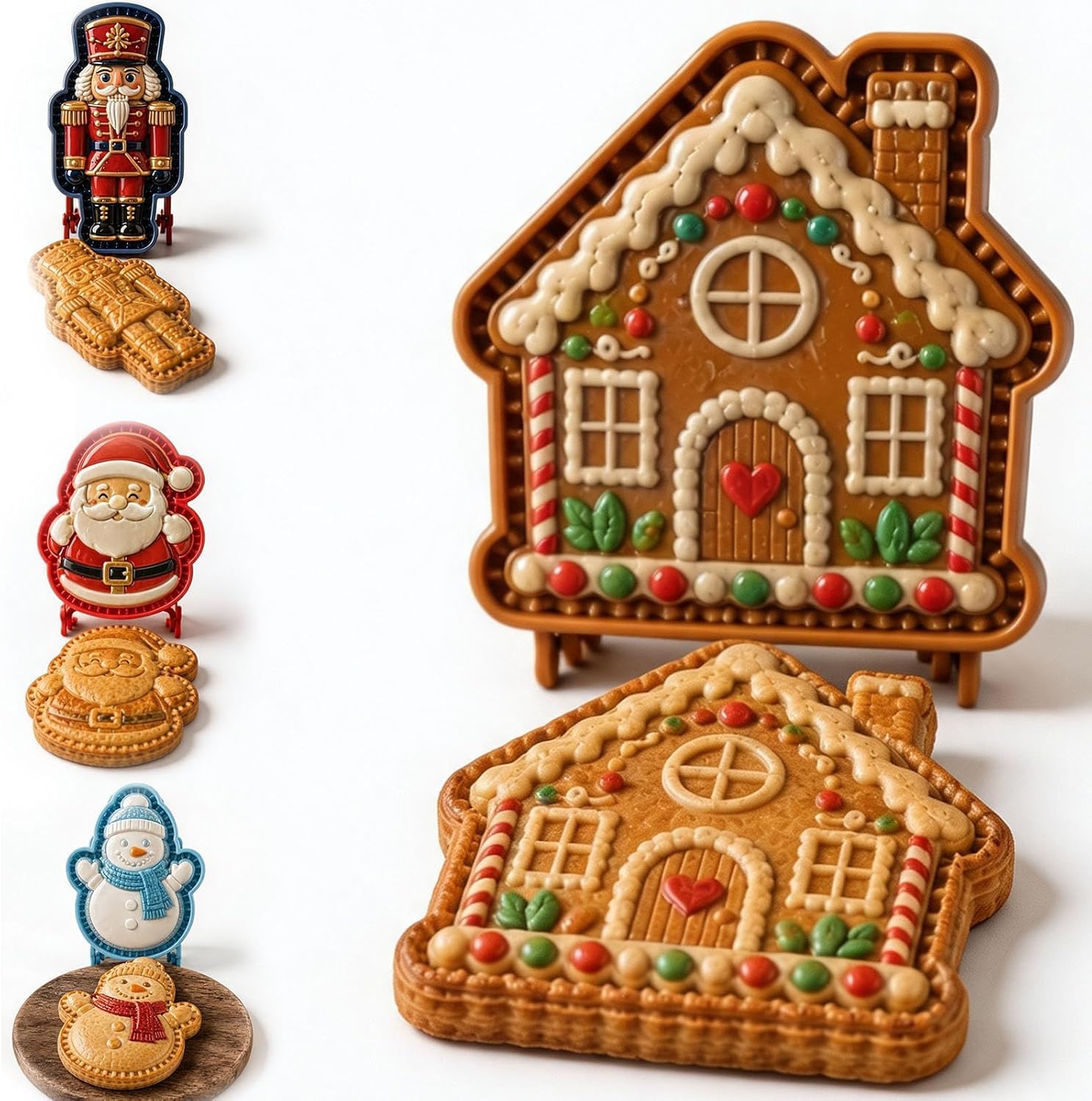 Holiday Mini Pie Molds for Baking | Little Hand Pie Maker Mold Kit