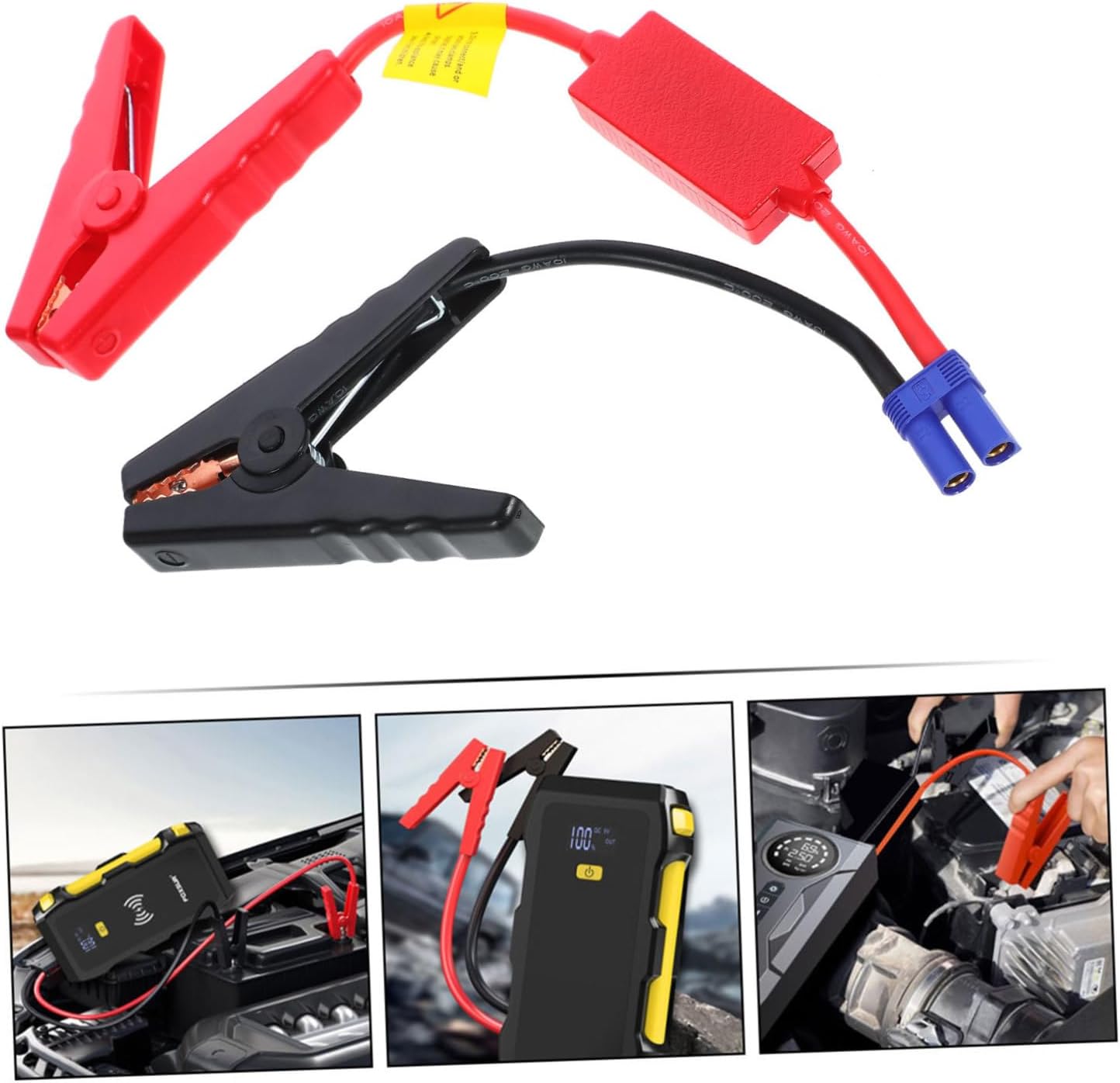 Booster Cable Clamps Automotive Emergency Starter Car Jumper Cables Starter Clamp Car Battery Clip
