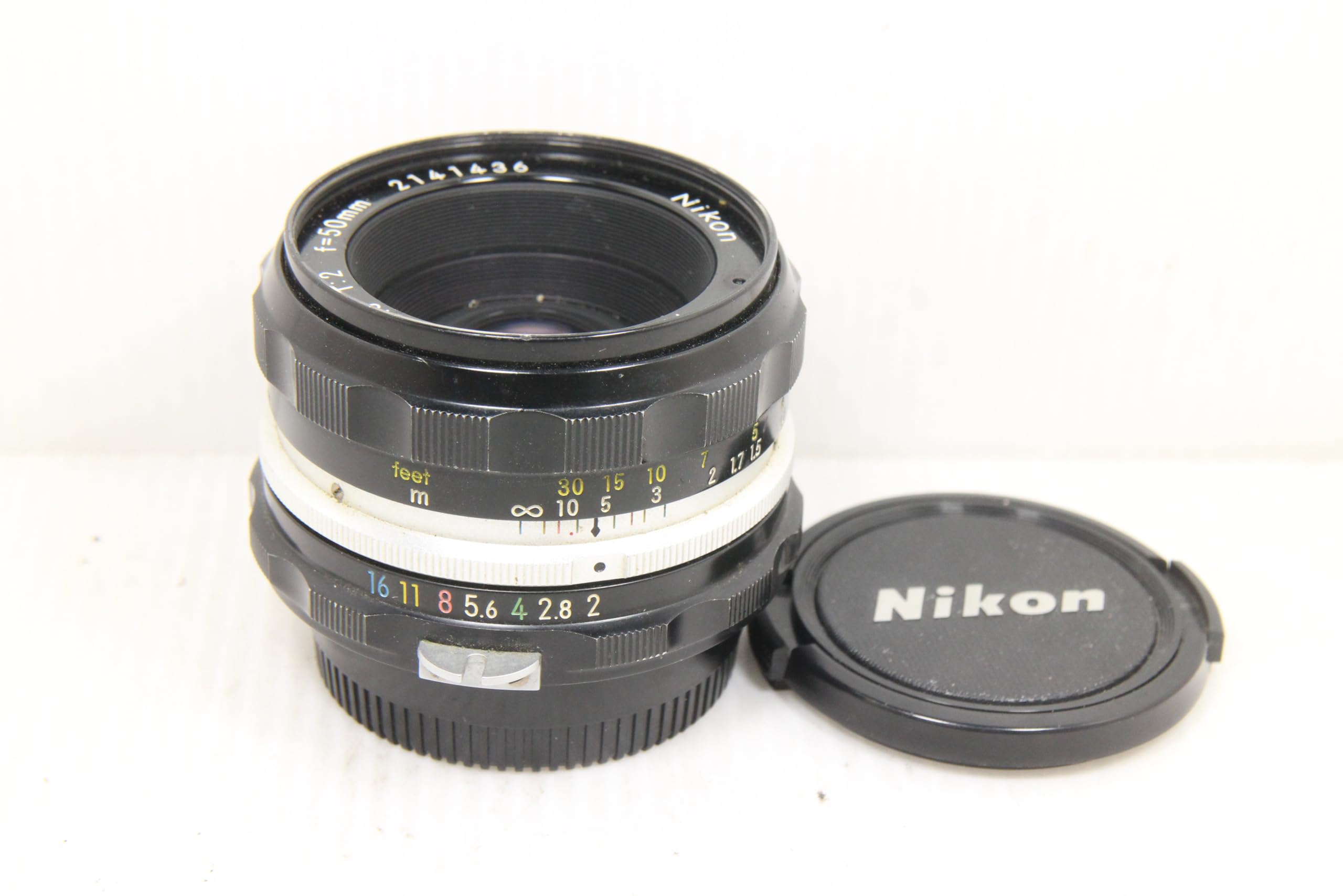 Nikon 50mm f2 非Ai MF Lens for F Mount Amazon | Nikon MFレンズ NIKKOR-H Auto 50mm F2 非Ai | カメラ用交換