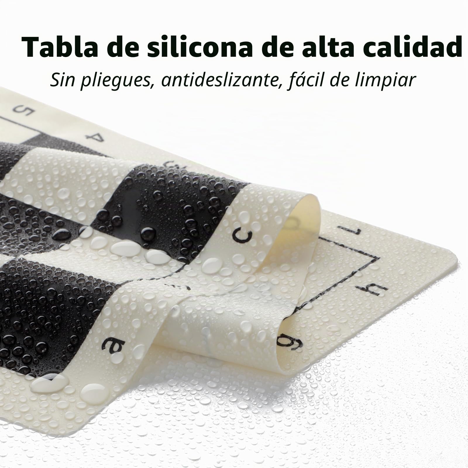 Juego de ajedrez – Juego de tablero de ajedrez de silicona de 20 pulgadas, piezas pesadas de altura King de 3.8 pulgadas con 2 reinas extra, tablero de ajedrez plegable portátil de viaje con bolsa de