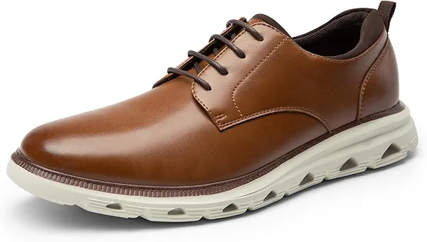 Bruno Marc Men's Dress Sneakers Casual Lace up Oxford Formal Shoes,Size 12,Brown,BMUMOX2519