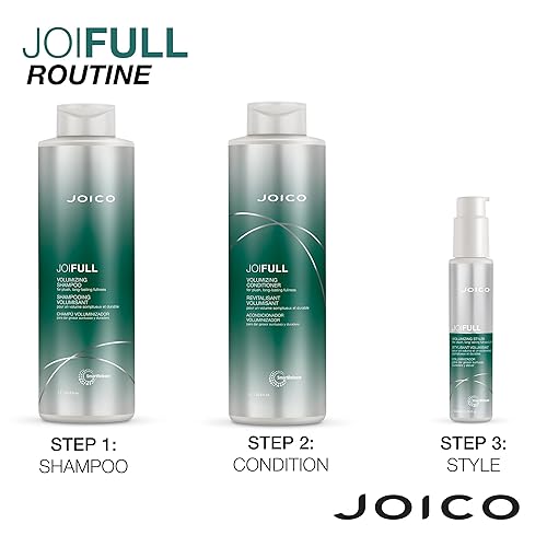 Miniatura 5 de Joico JoiFULL Acondicionador voluminizador  Para cabello fino y fino  Añade cuerpo instantáneo  Plenitud duradera  Para cabello más grueso  Aumenta