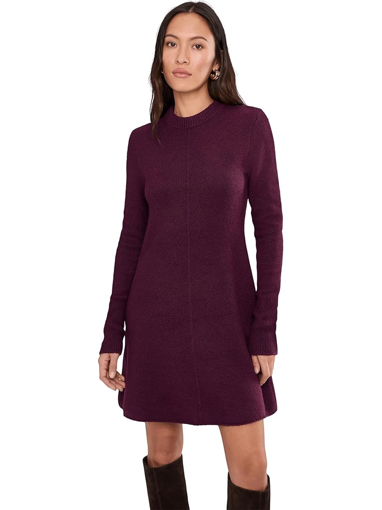 Mahogany Madewell Southgate Mini Sweater Dress - Solid