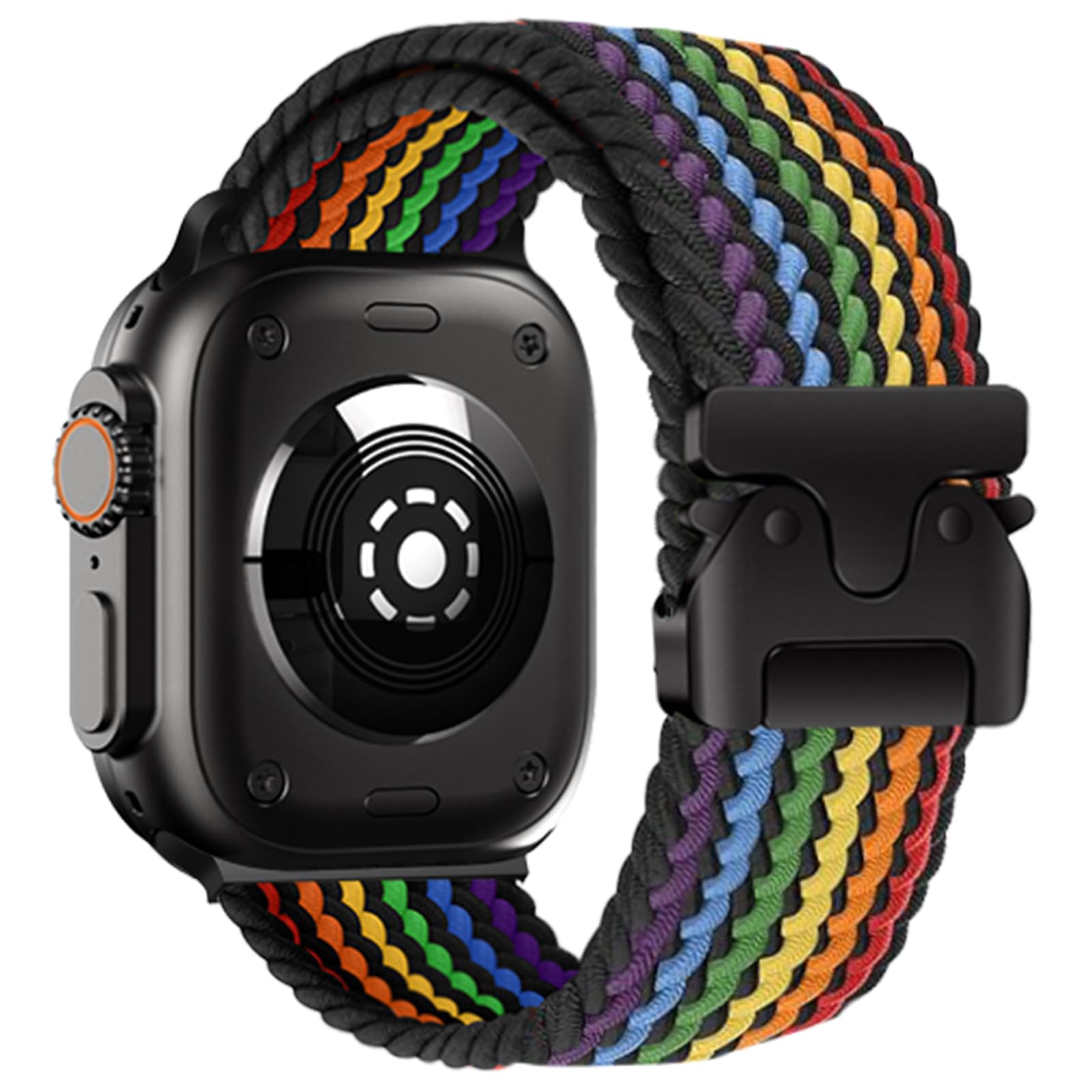Amazon.com: Yeahxing Nylon Braided Band for Apple Watch Ultra/2