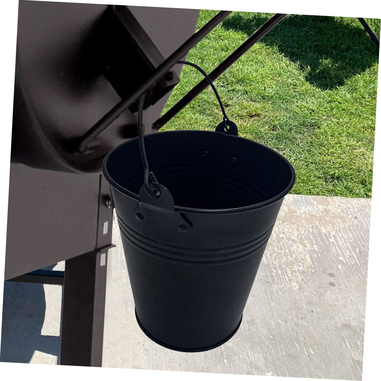 Secchio Per Grasso Da Barbecue - Practico Accessorio Per Griglie, Raccoglie Il Grasso Senza Sporcare - Foto 10