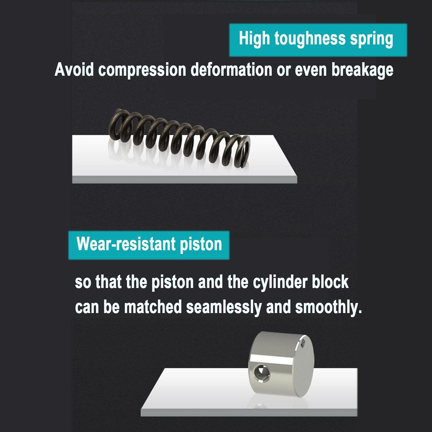 Hydraulic Ground Hinge Glass Door Closer, Stainless Steel Floor Spring, Load Bearing 150KG, 90° Positioning, Center Two-Way Opening, Maximum Opening Angle 116°