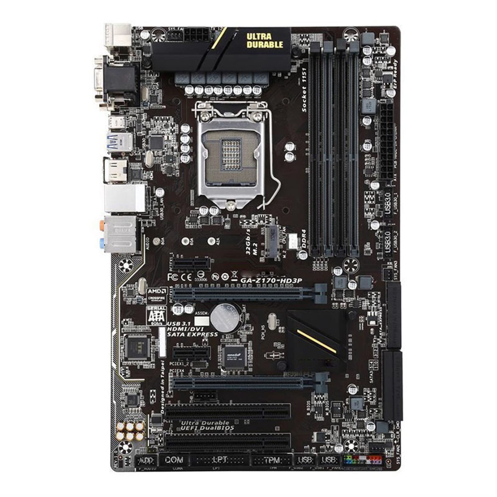 GA-Z170-HD3P/Core i7 6700/16G(DDR4)セット Amazon.in: Buy THFKLXT Pc Motherboard Fit for Gigabyte GA-Z170
