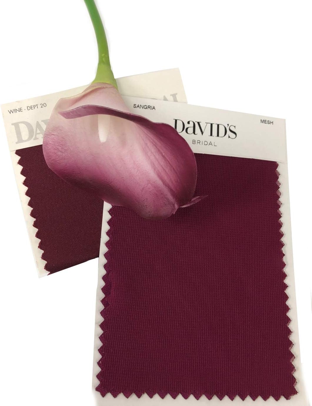 Angel Isabella 10pc Set of Real Touch Calla Lily-Keepsake Artificial Flower Perfect for Making Bouquet, Boutonniere,Corsage.Quality Keepsake Artificial Flower (Burgundy Trim)