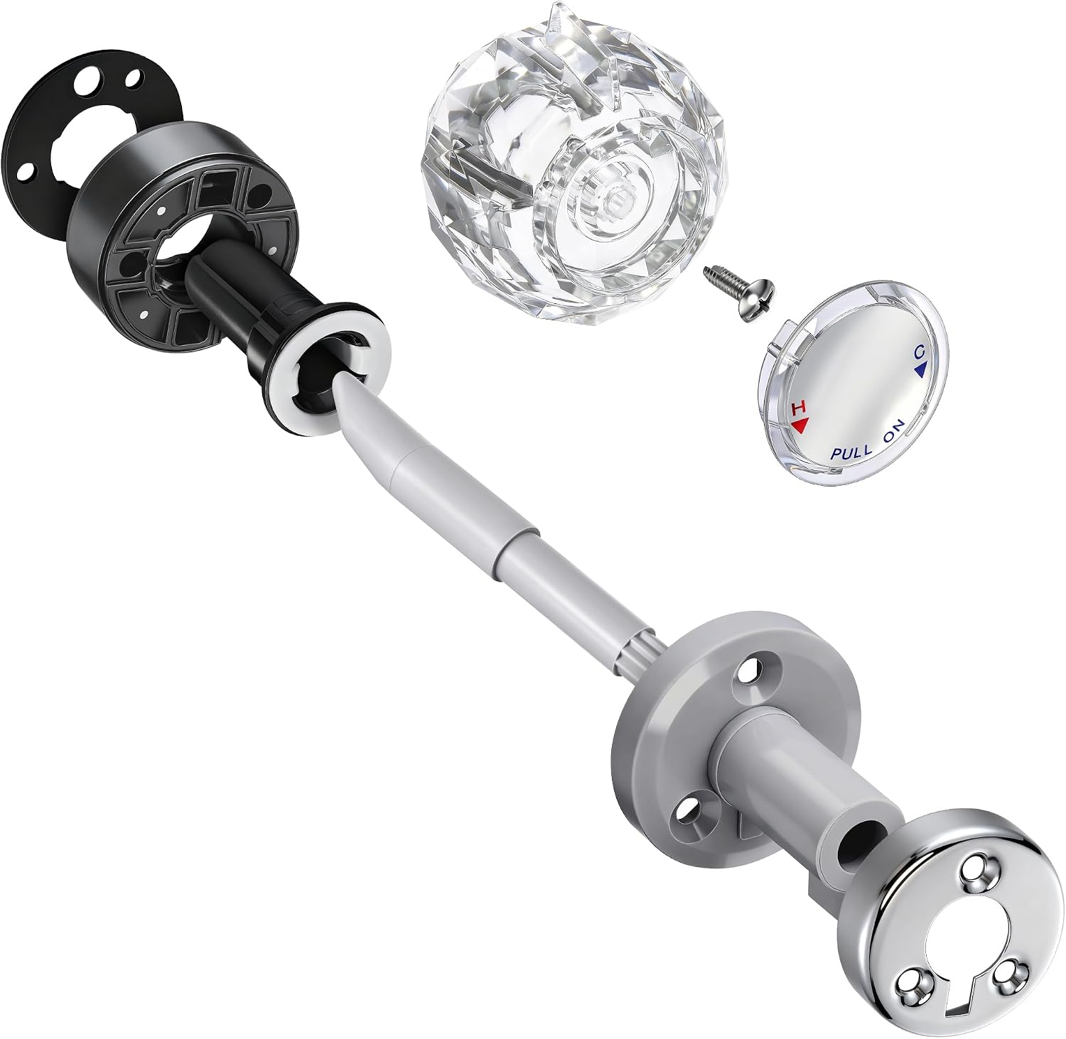 Cartridge Repair Kit with Faucet Handle, Compatible with Bradley-Cole, and Kohler, Fits Single Handle Faucets for Bathroom and Bathtub Applications