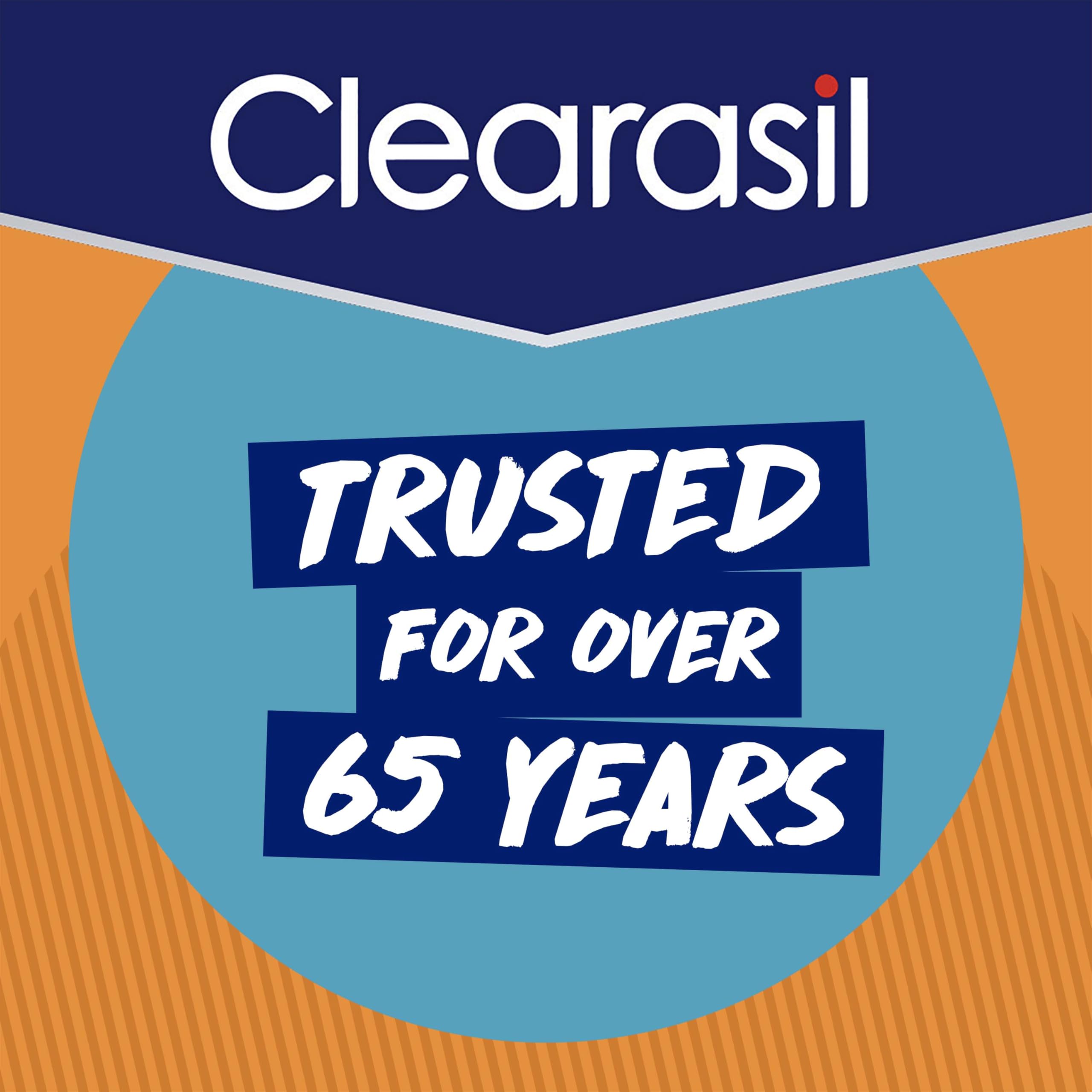 Clearasil İnatçı Akne Kontrolü 5'i 1 Arada Eksfoliye Yıkama 6.78 fl. oz., Blok Gözenekleri Azaltır, Sivilce Boyutu, Aşırı Yağ, Akne İşaretleri, Siyah Noktaları