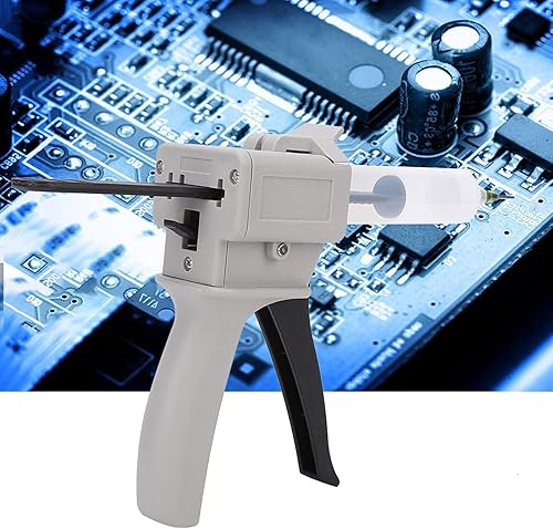 Miniatura 8 de Pistola de pegamento dispensadora de 1.0fl oz, pistola de pegamento manual de plástico, herramienta manual de mango de un solo tubo, pistola de