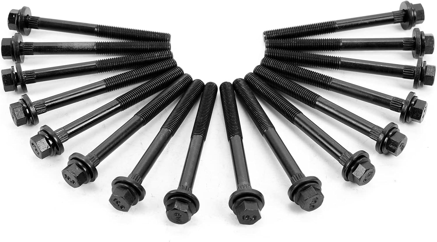 MOCA Head Bolt Sets for Chrysler Town & Country & for Dodge Caravan Grand Caravan & for Plymouth Voyage 3.3L 3.8L