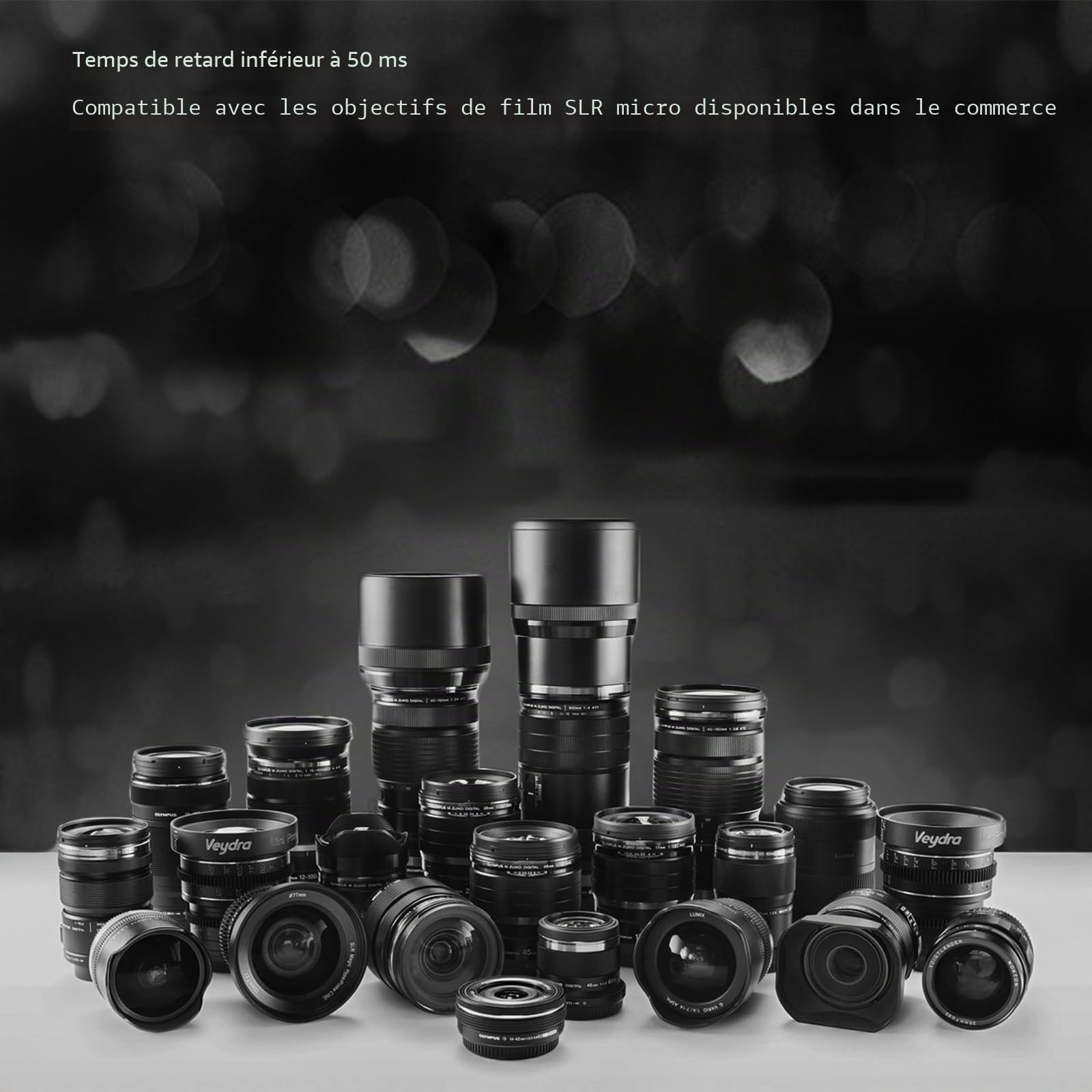 TILTA Follow Focus Nucleus M Système de contrôle d'objectif sans Fil pour Objectif d'appareil Photo sans Miroir DSLR, avec unité Manuelle 2 poignée sans Fil 2 Moteur sans Fil WLC-T03