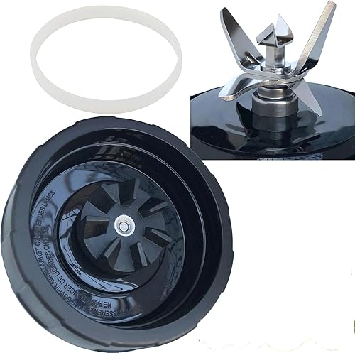 Miniatura 6 de KaiSenWo Nuevo modelo Cuchilla de repuesto SS101 para accesorios de licuadora Ninja, cuchilla de licuadora de 7 aletas compatible con Nutri Ninja