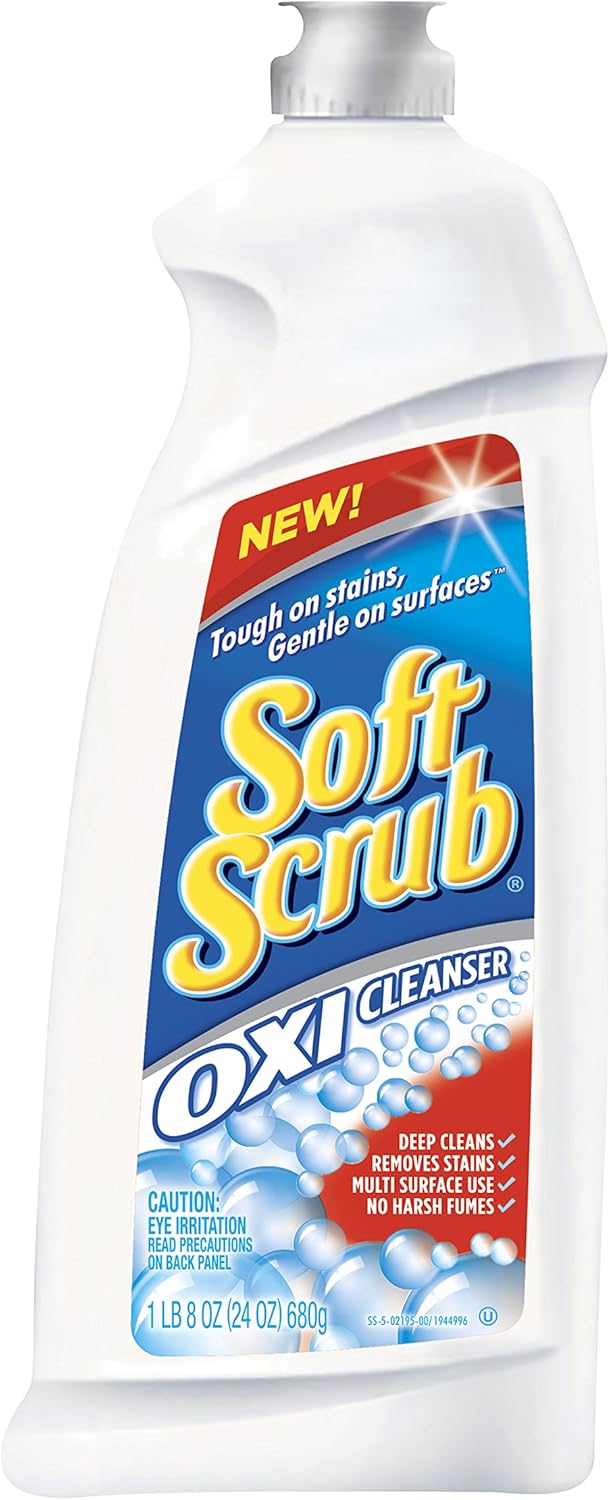 Soft Scrub Oxi Cleanser, 24 OZ (Pack of 9)