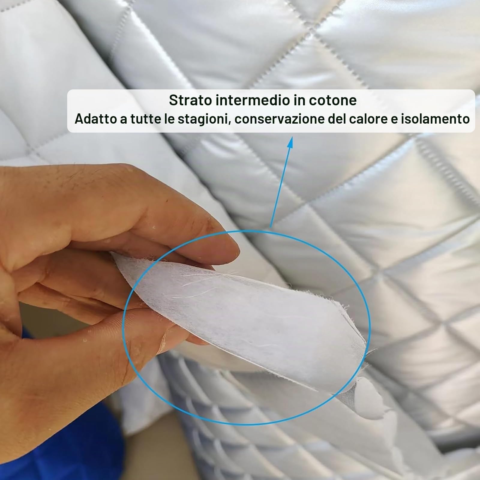 Copri Condizionatore Trapuntata, Copertura per Condizionatore Esterno in Tessuto Oxford a 5 Strati, Copertura Climatizzatore Esterno Invernale Anti-invecchiamento(98x40x75cm/39x16x30in)