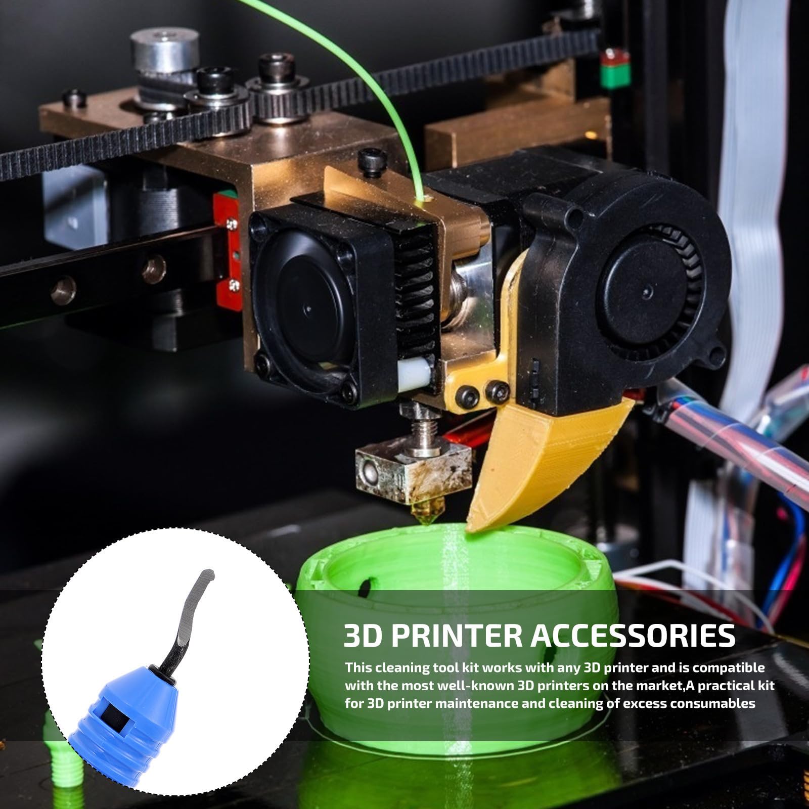 Kit de Maintenance pour Imprimante 3d, Outil Nettoyage Modèle
