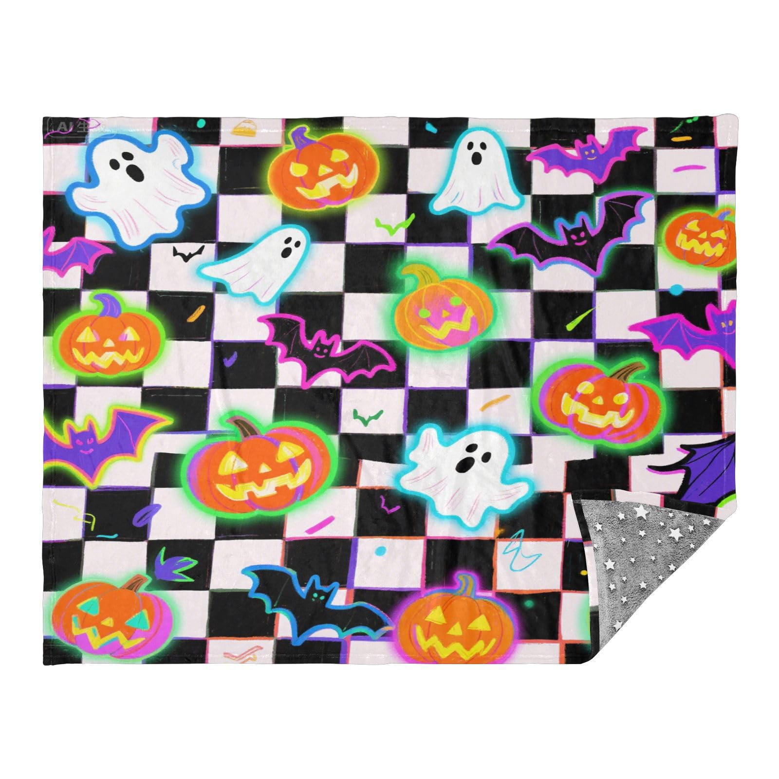 Couverture d'Halloween douce pour décorer une chambre