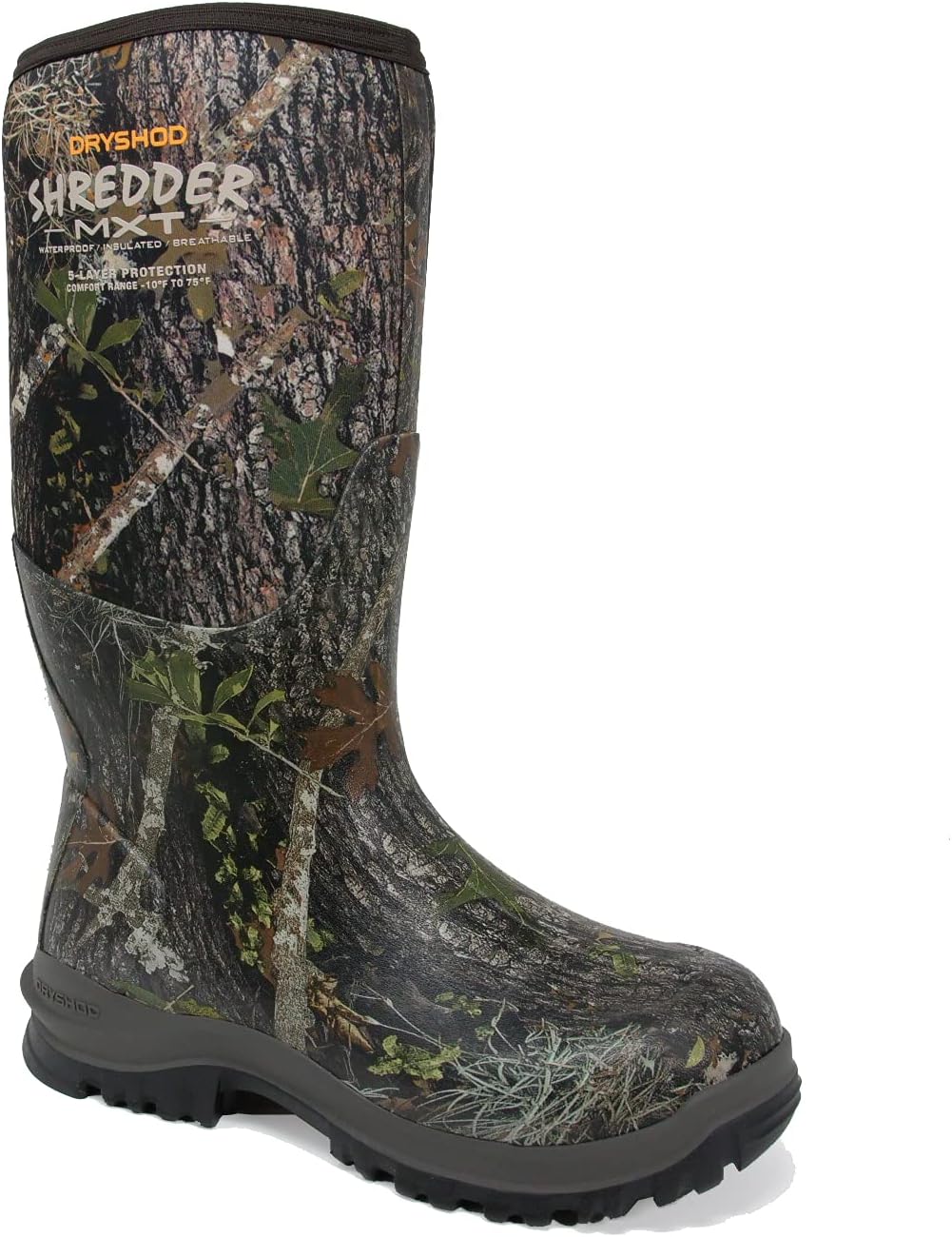 Men's Shredder MXT Hunting Boots Hunting Boot | Rubber | Waterproof | Knee High | Full Camo | SHX-MH-CM
