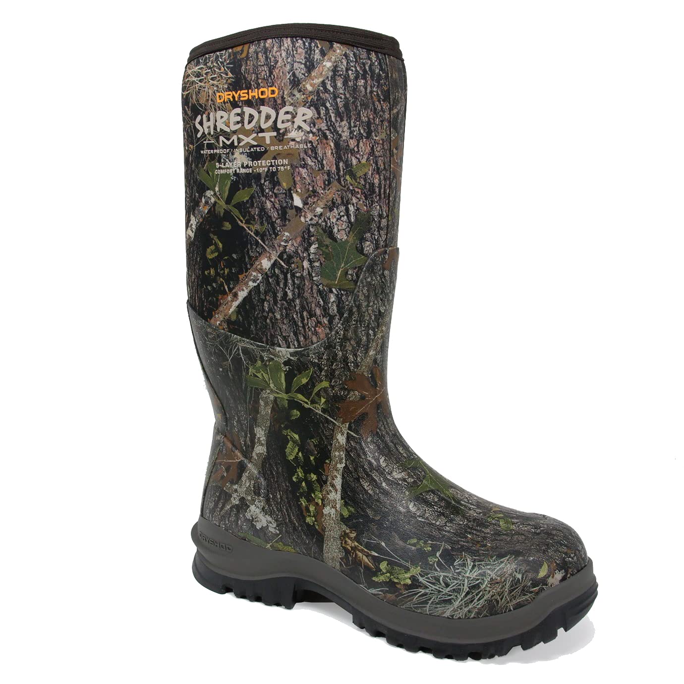 Men's Shredder MXT Hunting Boots Hunting Boot | Rubber | Waterproof | Knee High | Full Camo | SHX-MH-CM