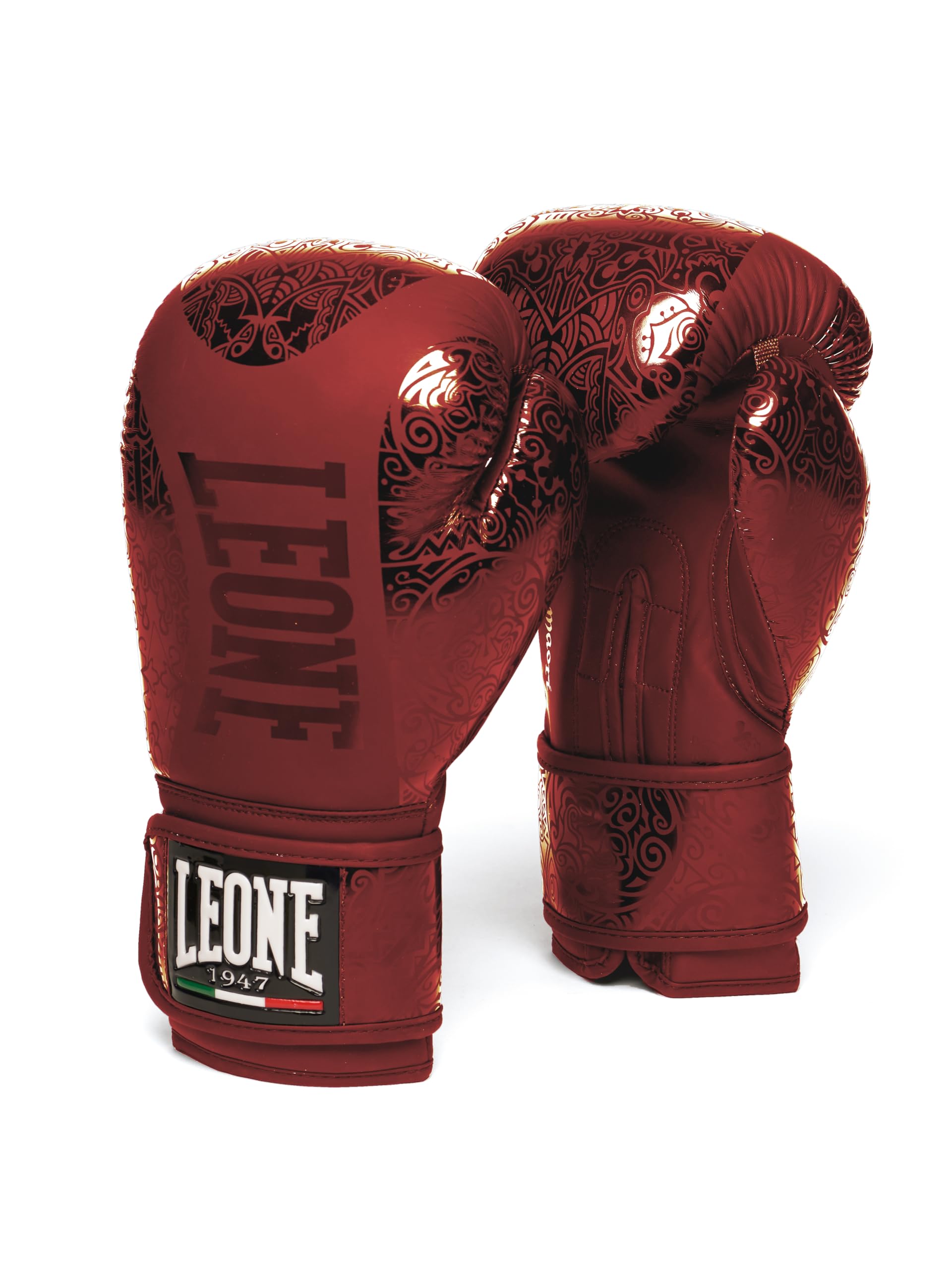 LEONE 1947 GUANTI BOXE MAORI nero/10OZ - GN070 - 1