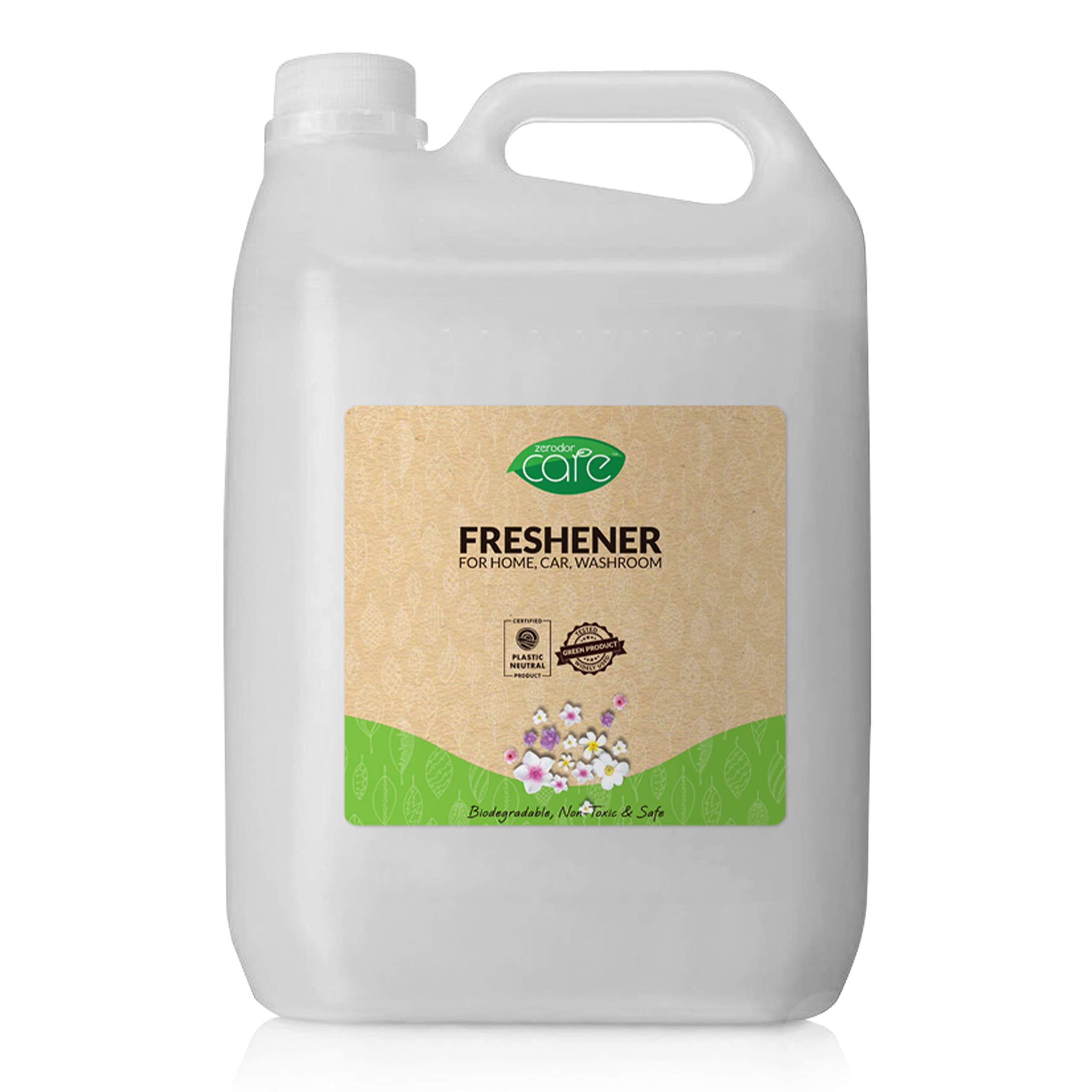 Zerodor Care Natural Fragrance Non Toxic Home, Room, Car And Toilet Freshener Liquid (5 L (Pack of 1)) (B09KLPX5PV) Amazon Price History, Amazon Price Tracker