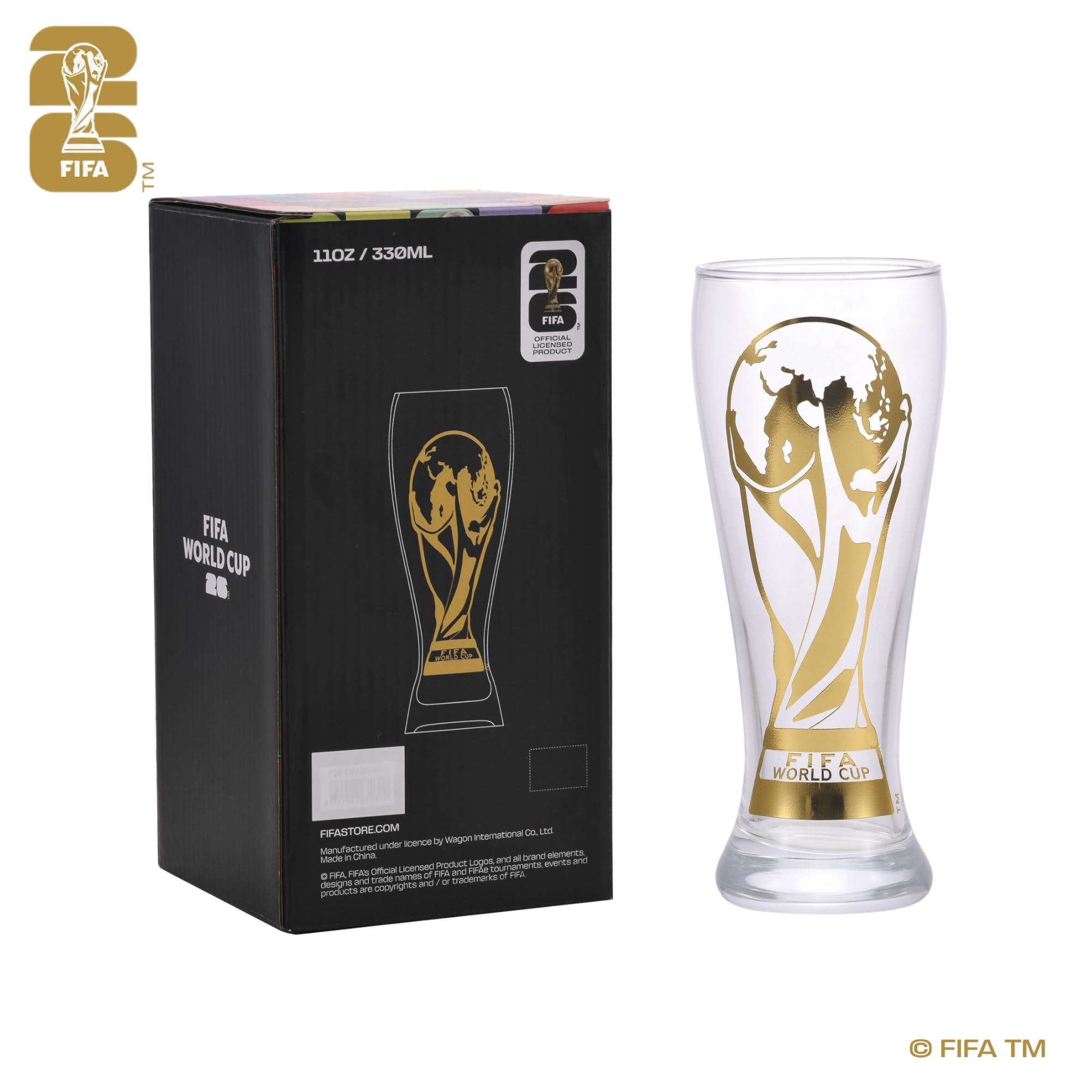 Amazon.com: Official FIFA World Cup 2026 Edition -11oz Trophy Beer