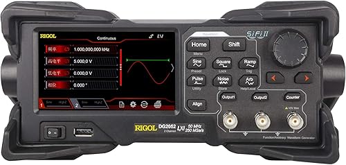 Rigol DG2052 - Dos canales, 50 MHz FunciónGenerador de Forma de Onda Arbitraria