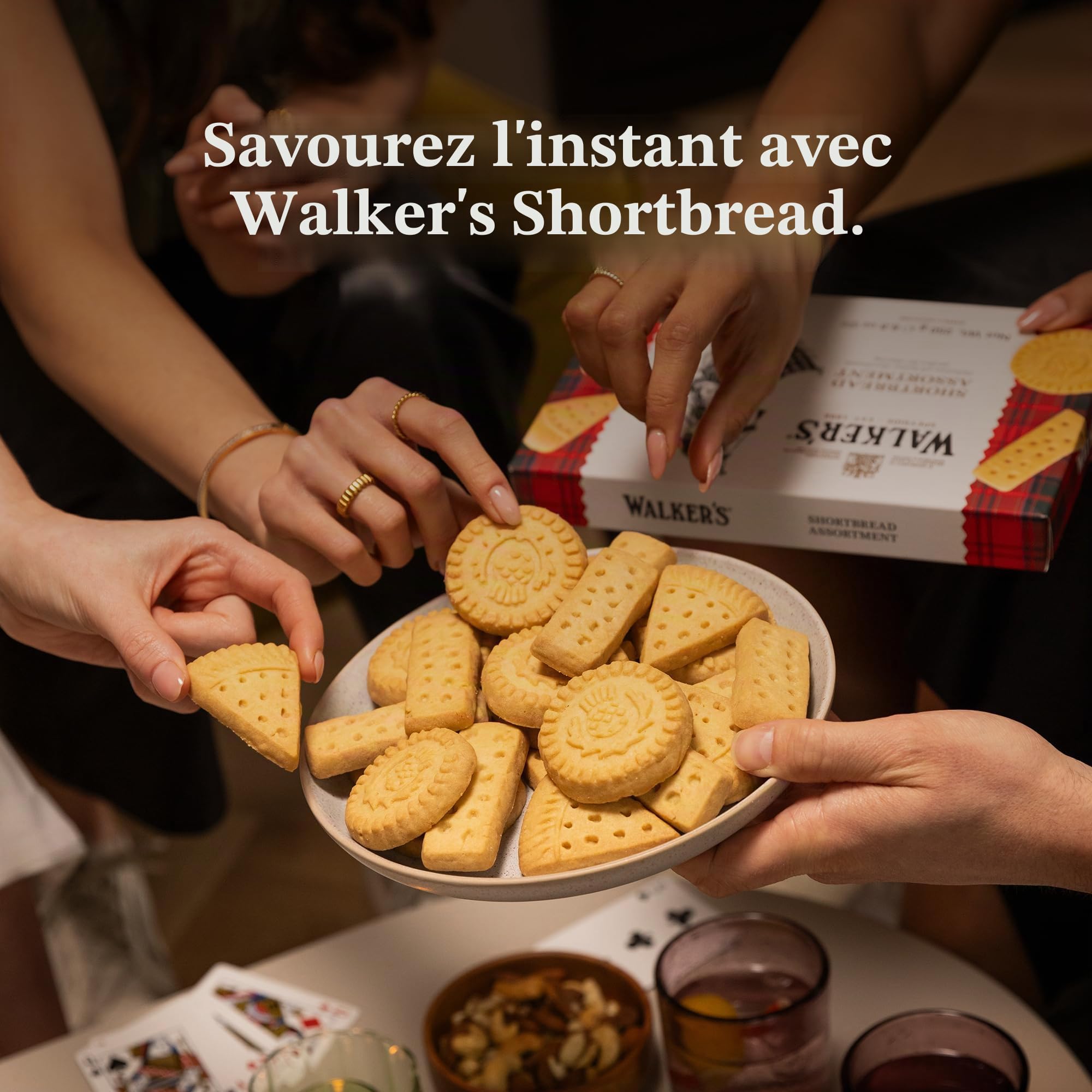 Walker Sablés Fingers Lot de 6 (6 x 150 g)