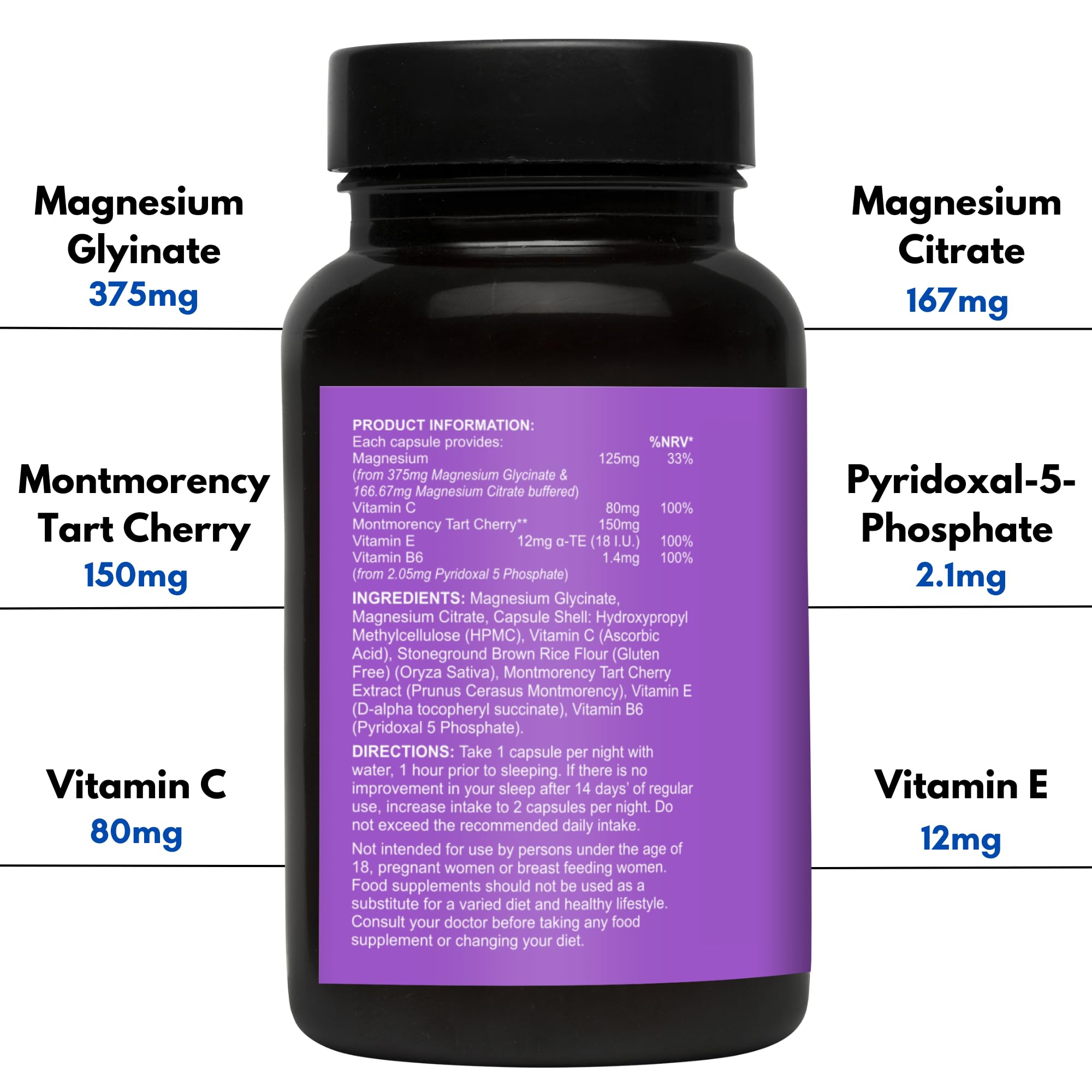 Advanced Sleep Complex | 6 High Strength Sleep Support Ingredients - View #4