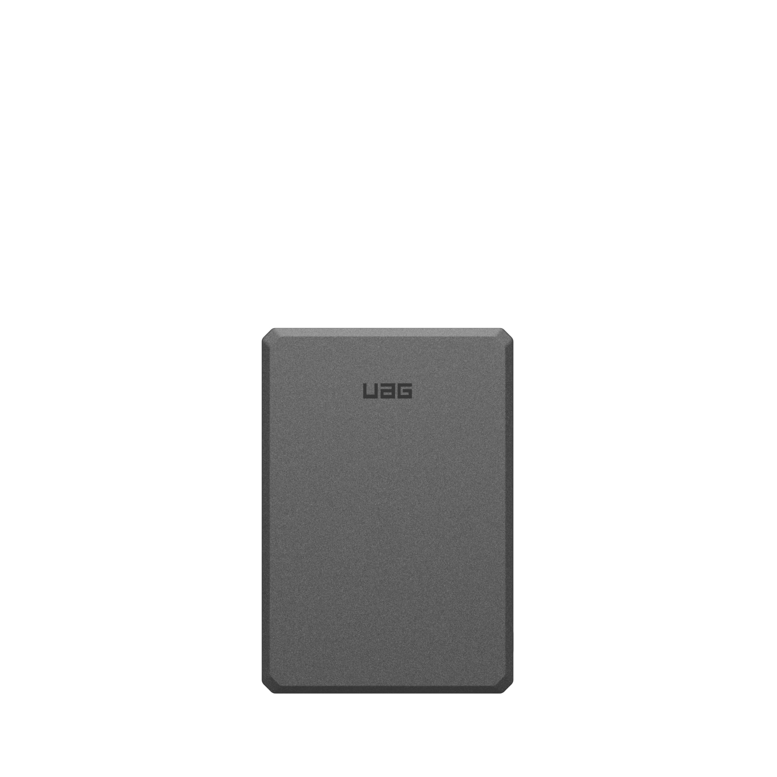 URBAN ARMOR GEAR UAG - Power Bank SRGE da 5000 mAh, 20 W, USB-C, sottile, magnetico, wireless, portatile, ricarica rapida, compatibile con iPhone 16, Samsung Galaxy S25, nero/grigio