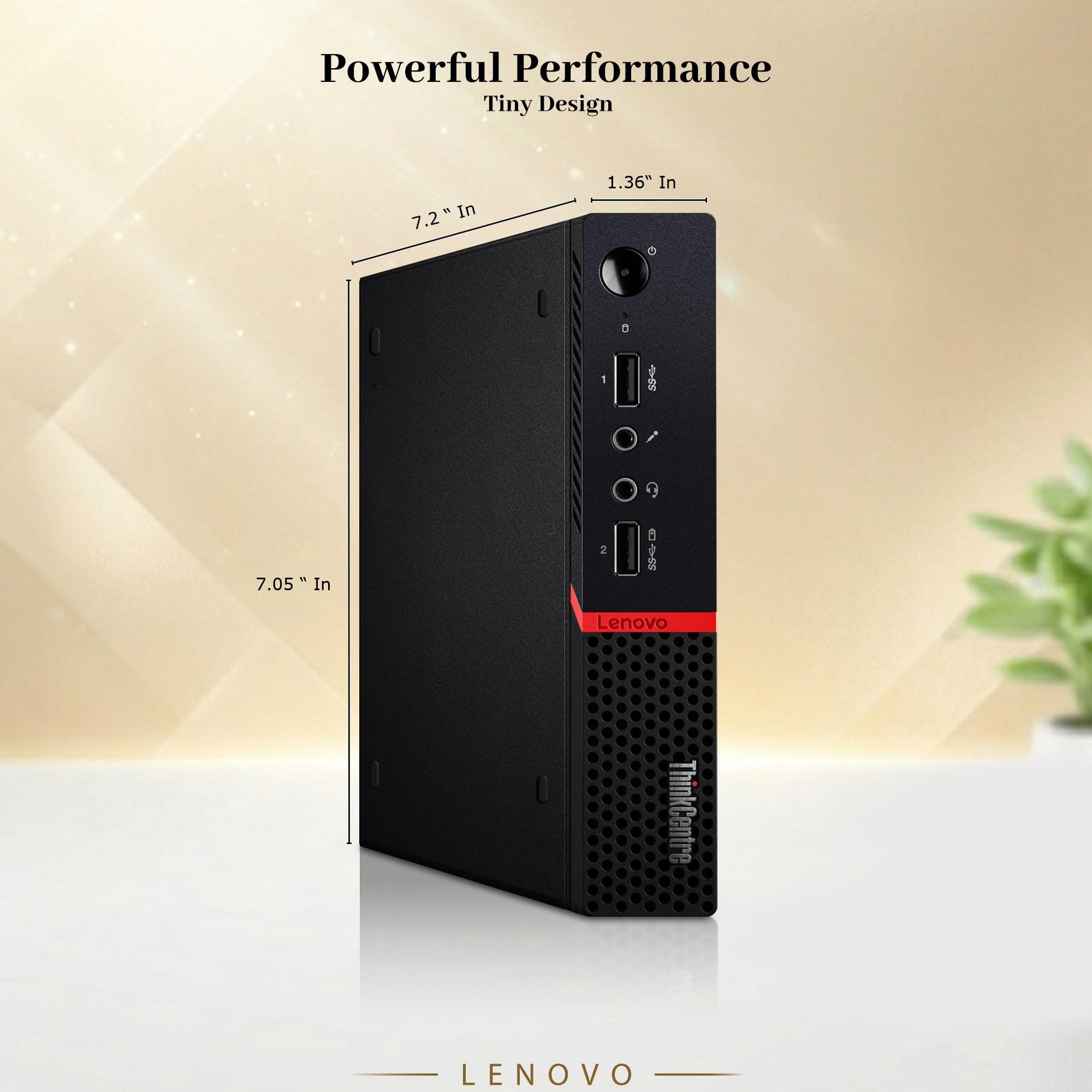 Amazon.com: Lenovo ThinkCentre M715q Tiny Mini Desktop PC | AMD