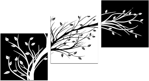 Wieco Art 3 piezas impresiones en lienzo de arte de pared para sala de estar cocina decoración de pared grande moderno estirado y enmarcado Grace