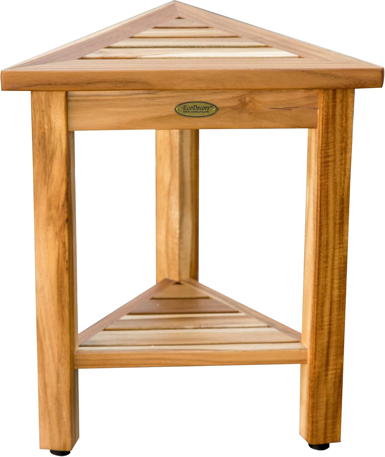 Bеѕt Prоmо EcoDecors FlexiCorner Shower Stool, Natural