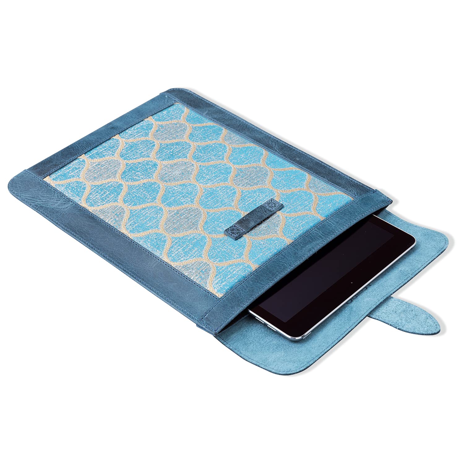 Londo Sleeve Bag in Vera Pelle per iPad e iPad Pro – Case Protettiva Elegante e Resistente per Tablet