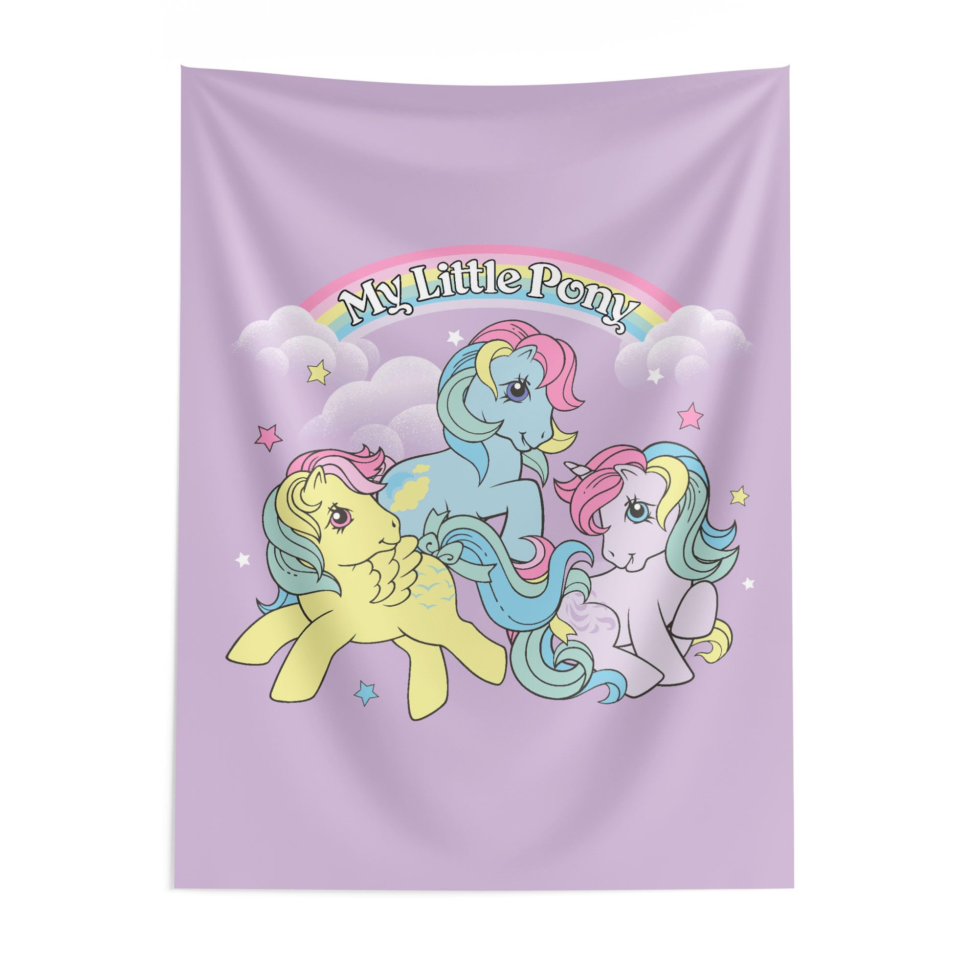 Northwest My Little Pony Pony Friends Woven Wall Hanging, Fabric Poster Wall Art, 40x57 inches