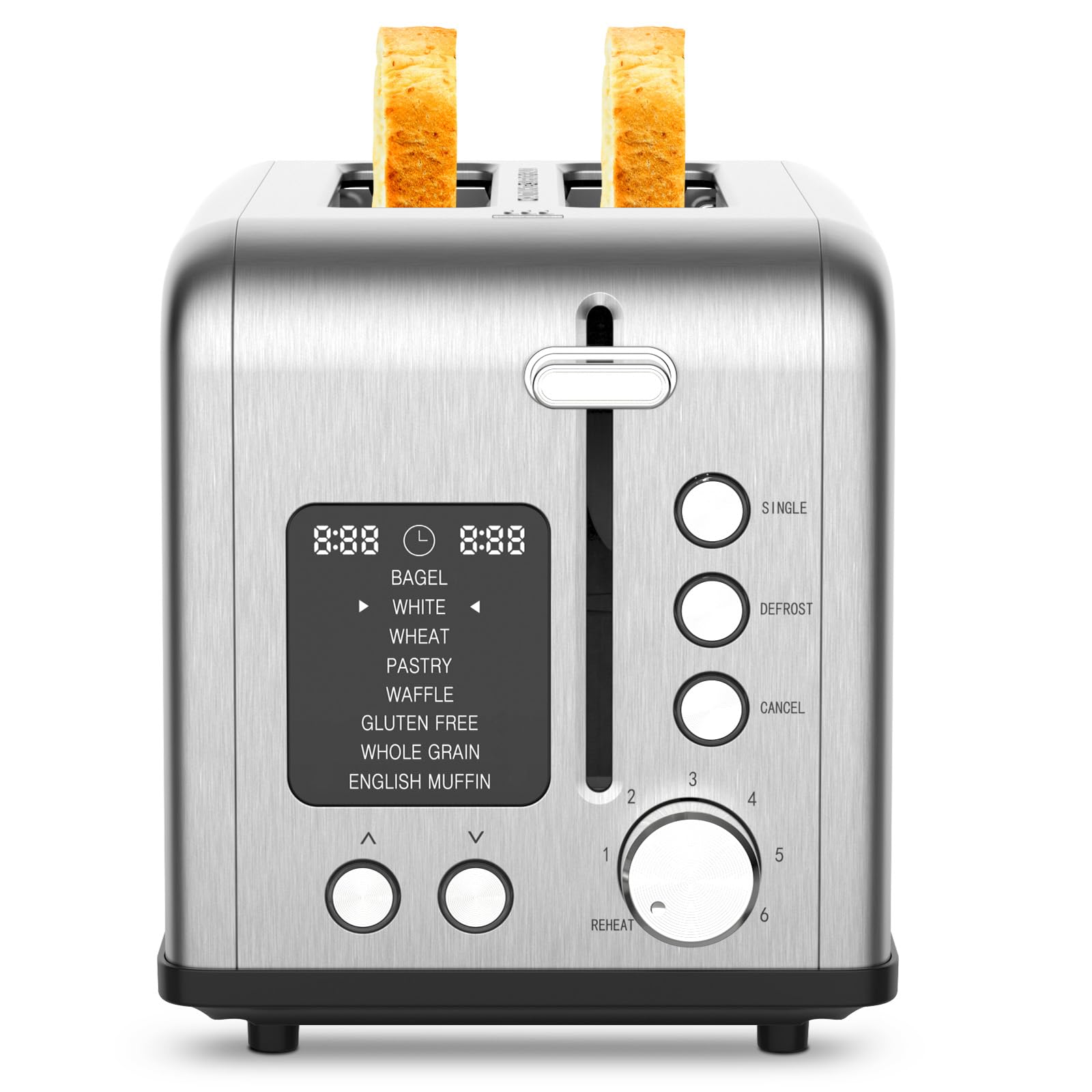 Tyyaefy 2-Slice Bagel Toaster